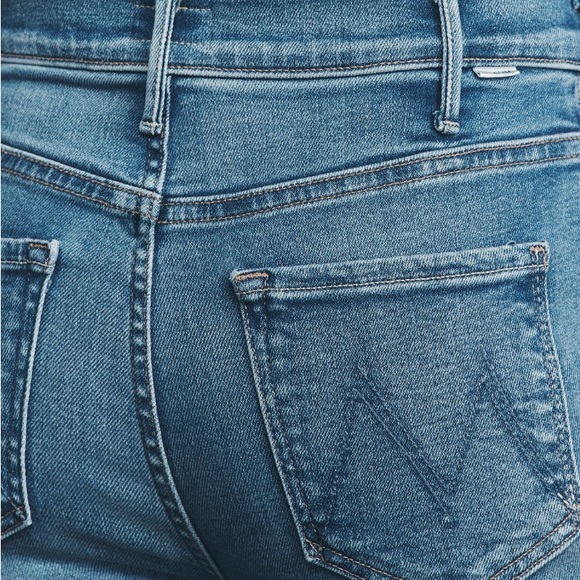 Mother NWT $238 Hustler Mid Rise Ankle Jeans 27 Read Between The Lines - Picture 2 of 7